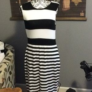 Anthropologie Bailey 44 stripped cotton dress L